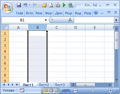 Методический материал для внеаудиторной работы студентов:Интерфейс и объекты электронных таблиц Microsoft Excel.