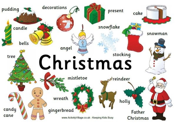 Урок английского языка в 5 классе рождество. повторение