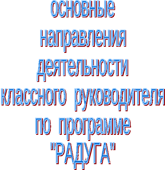 Рекомендации по планированию воспитательной работы в классе