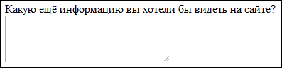 Конспект урока «Разработка Веб - сайтов с использованием языка HTML» Интерактивная Web-страница Анкета