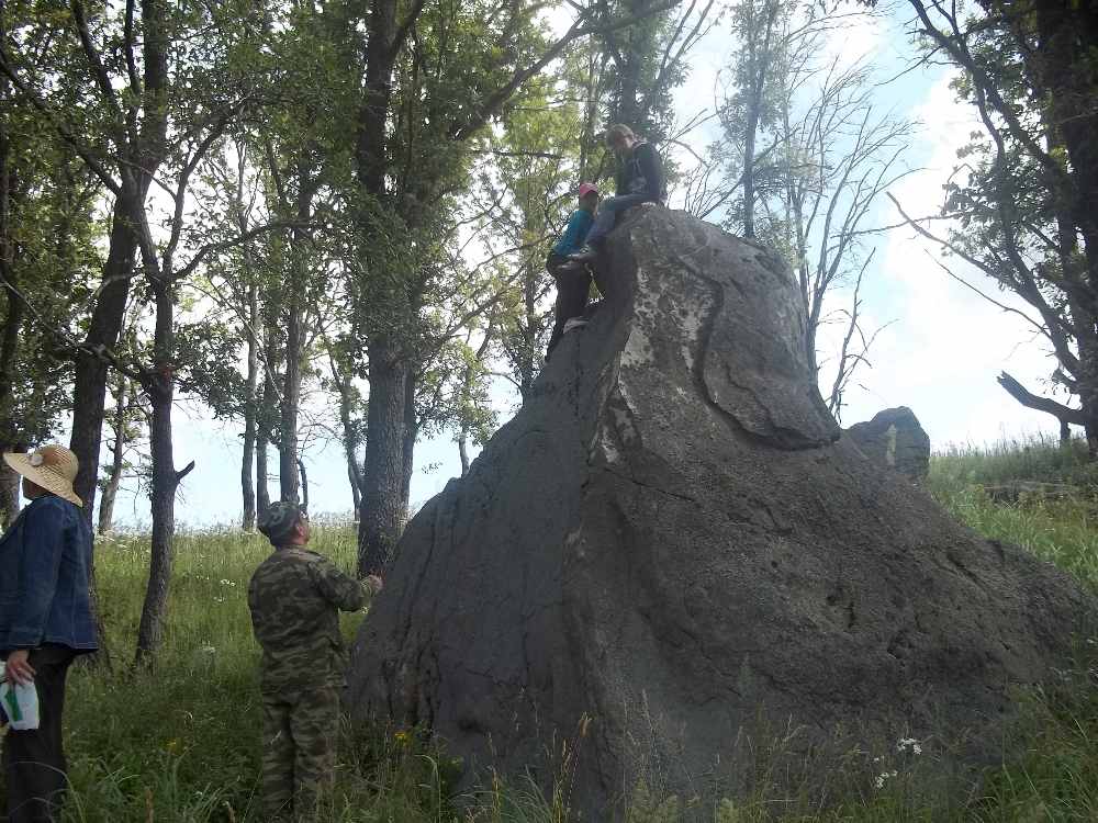 Камни из окрестностей поселка Птань Куркинского района