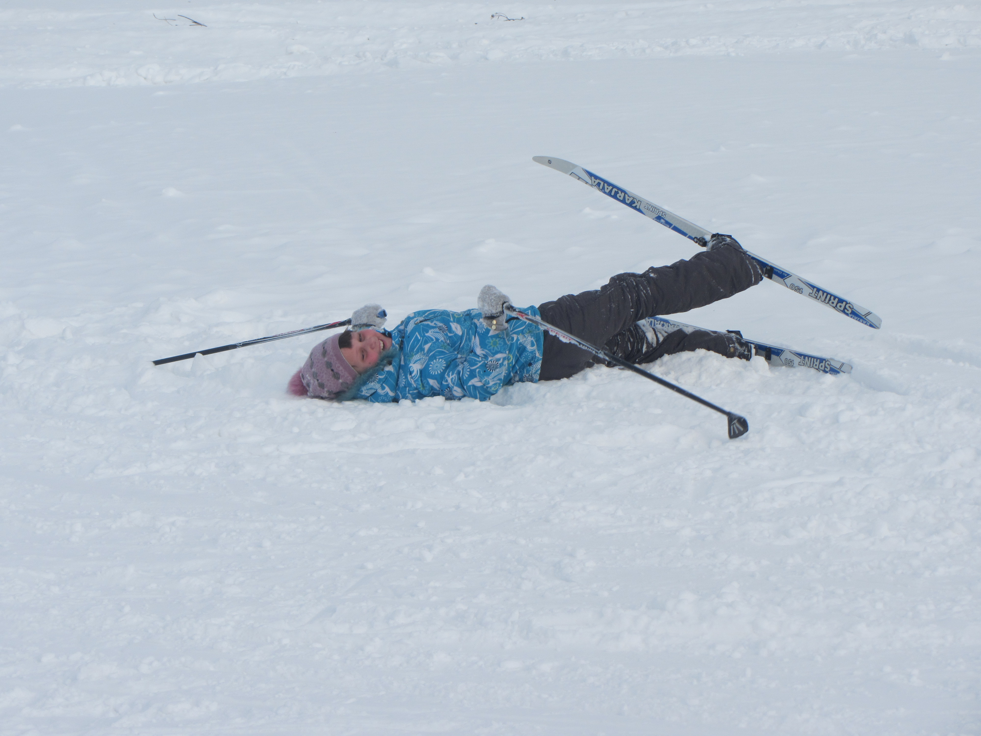 Внеурочное мероприятие Зимние забавы на лыжах