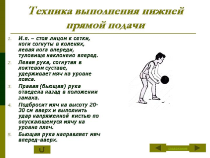 Конспект урока, технологическая карта урока Верхняя передача мяча, нижняя подача и прием мяча снизу в волейболе. 6 класс.