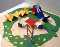 Разработка факультативного занятия на тему: Макет детской площадки