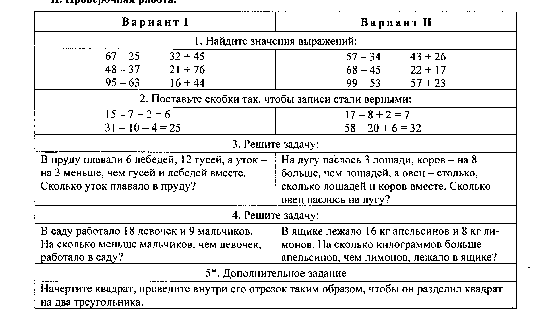 Программа по математике 2 класс Школа России