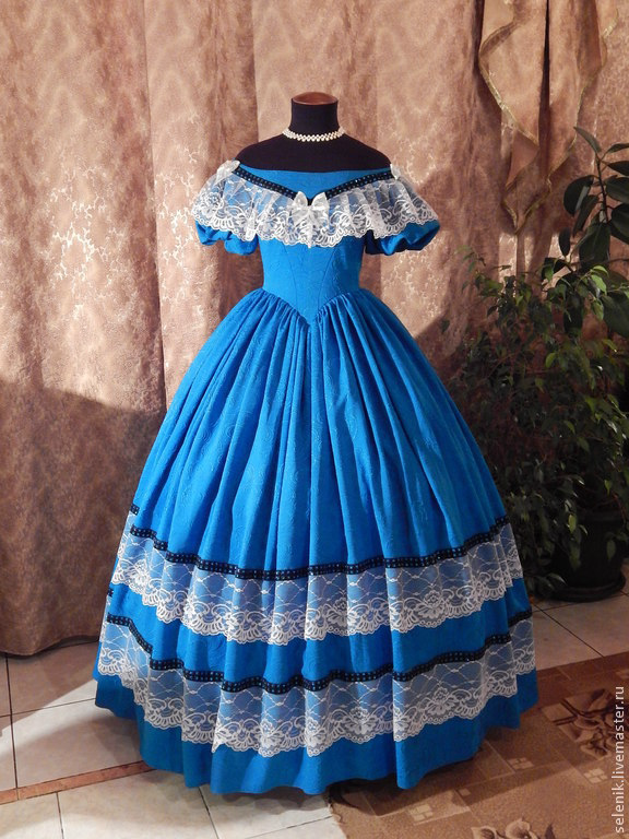 Проект Историческое бальное платье