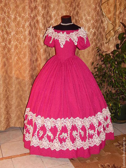 Проект Историческое бальное платье