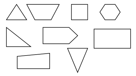 Урок Многоугольники (1 класс)