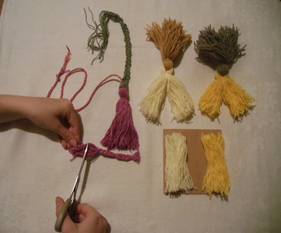 МАСТЕР – КЛАСС «Изготовление куклы из ниток для мамы» (дошкольное образование)