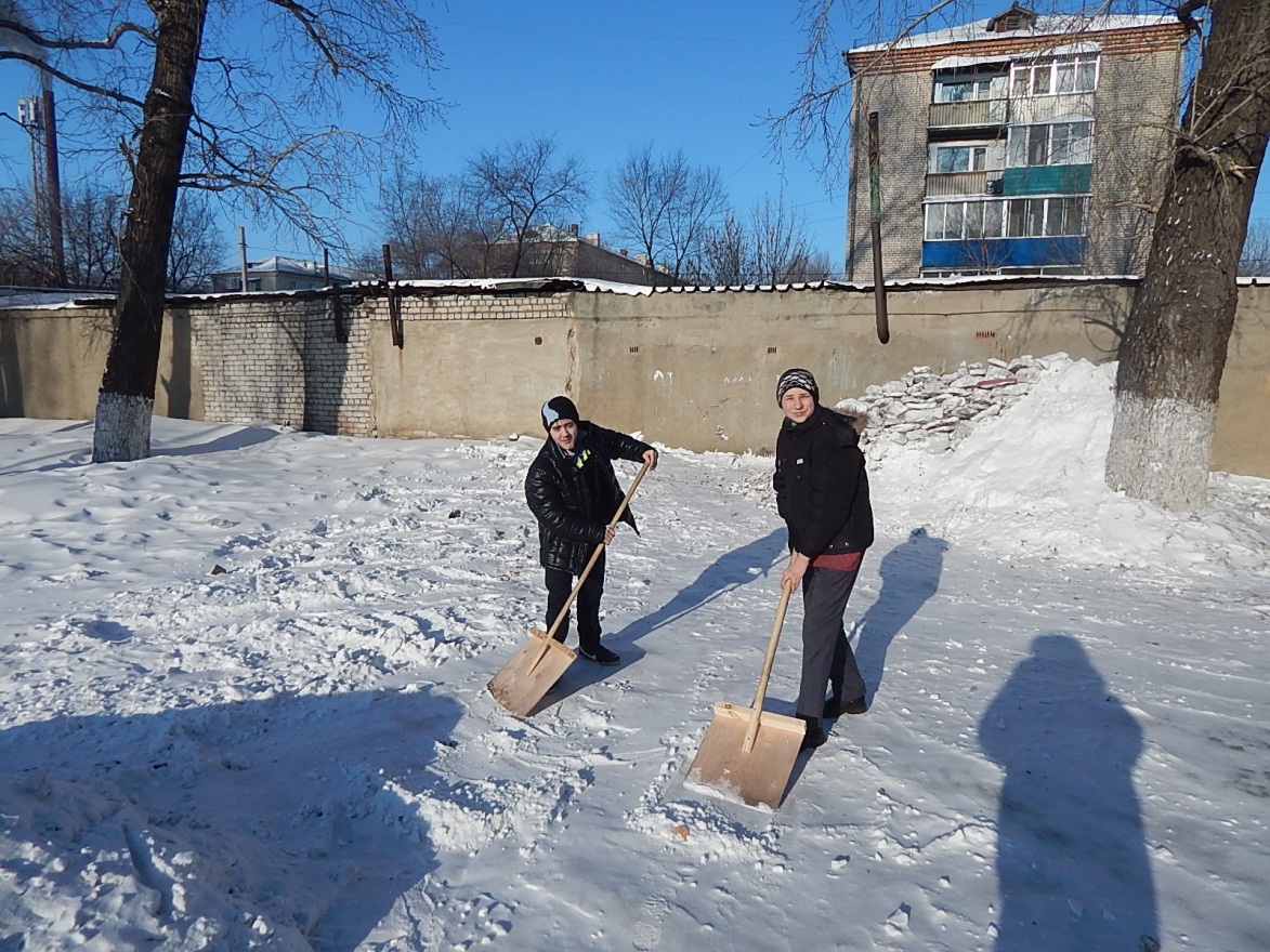 Проект Лопата для уборки снега