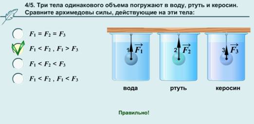 Конспект урока по физике на тему Выталкивающая сила. Закон Архимеда (7 класс)