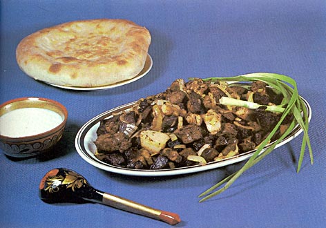 Тема: Блюда народов Казахстана. Сервировка стола