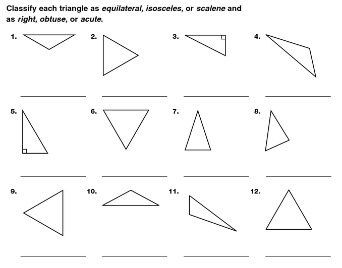 Classification of Triangles (5 class)