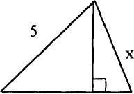 Тест по геометрии на тему Теорема Пифагора (8 класс)