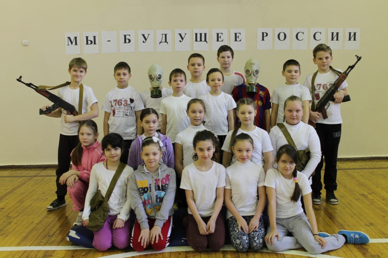 Военно-спортивная игра «Мы - будущее России»
