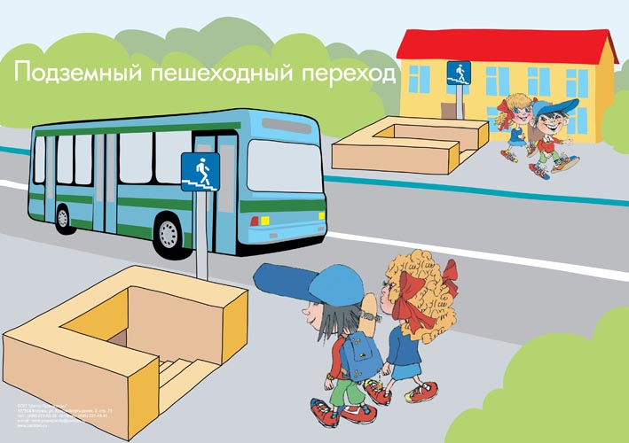 Игра «По дороге в детский сад» (по правилам безопасности дорожного движения)