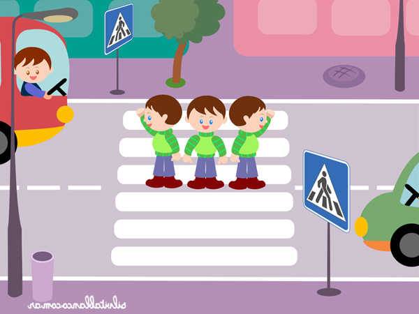 Игра «По дороге в детский сад» (по правилам безопасности дорожного движения)