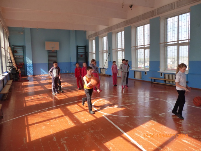 План-конспект открытого урока по баскетболу (4 класс)