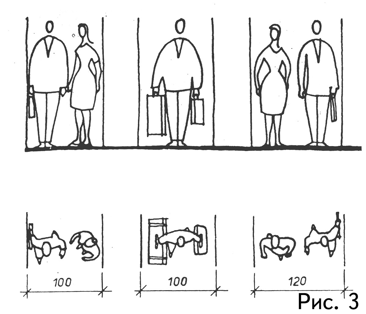 Какая должна быть ширина прохода