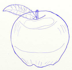 Изобразительное искусство 1 класс Тема: Рисуем яблоко