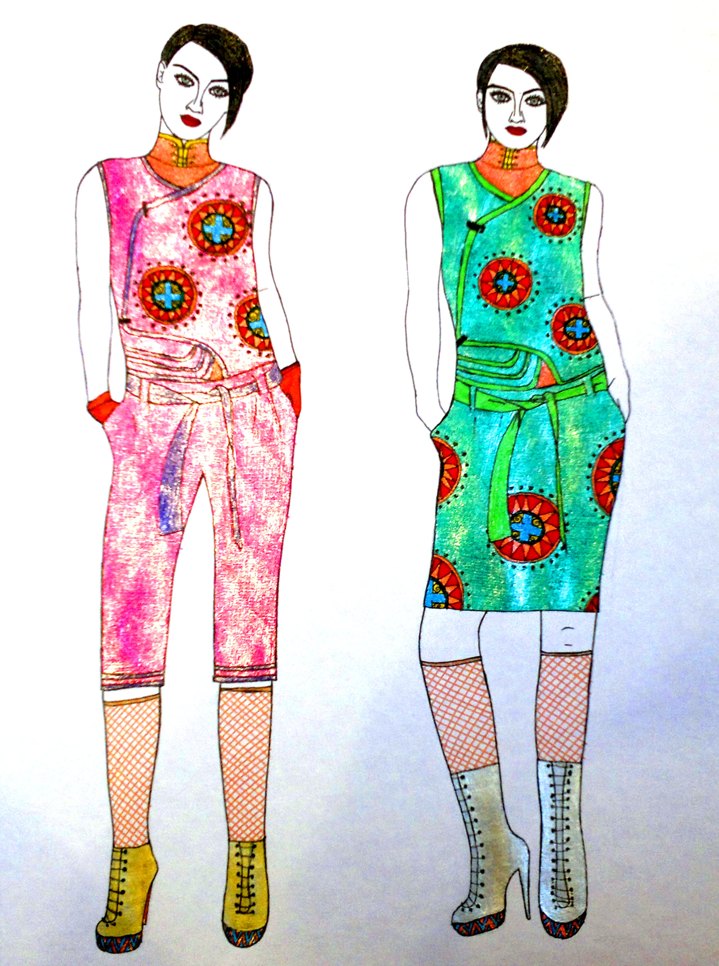 Учебная исследовательская работа Традиции и перспективы использования бурятского орнамента в современной одежде