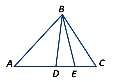 Разработка урока геометрии по теме: «Свойства равнобедренного треугольника»