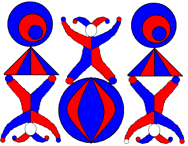 Заготовки по информатике 5 класс. Клоун из геометрических фигур. Орнамент в графическом редакторе Paint. Рисунок клоуна из геометрических фигур. Рисунок из фигур в Paint.