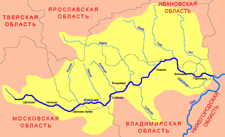 Речка детства. Путешествие по реке Клязьма.