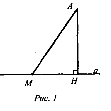 Открытый урок по геометрии в 10 классе по теме: «Расстояние от точки до плоскости. Теорема о трёх перпендикулярах».