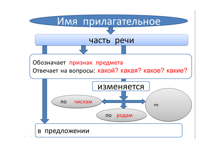 Имя прилагательное