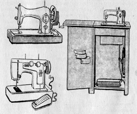 Урок по технологии в 5 классе на тему Швейная машина.