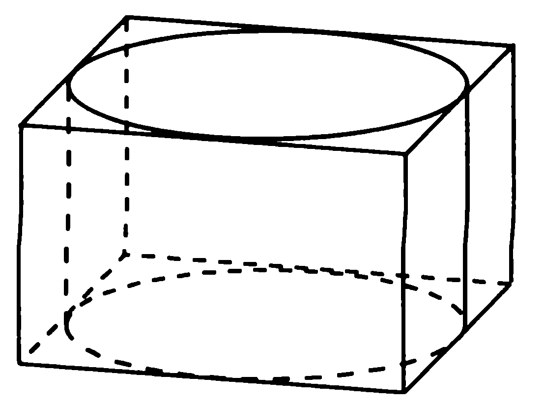 Объем цилиндра вписанного в прямоугольный параллелепипед. Четырехугольная Призма описана около цилиндра. Правильная четырехугольная Призма описана около цилиндра. Прямоугольный параллелепипед описан около цилиндра. Четырехугольная Призма описанная вокруг цилиндра.