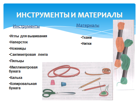 Технологическая карта урока Техника выполнения ручных стежков(6 класс)