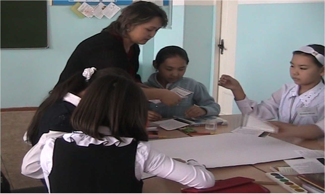Урок литературного чтения в 5 классе для казахской школы. Тема урока: Л. Воронкова «Радости»