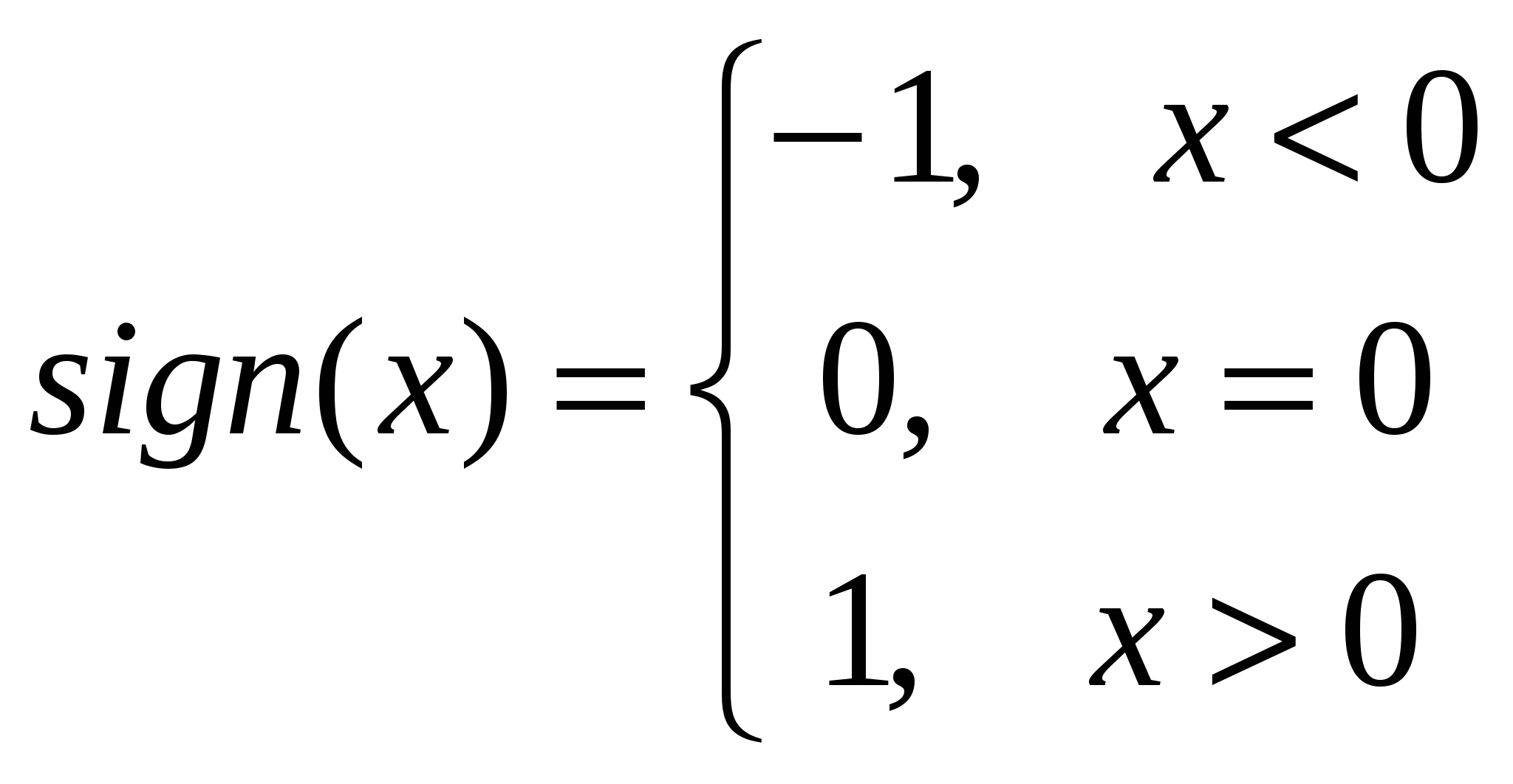 F функция математика. Sign x. Функция sign. Математическая функция sign x. Сигнум функция.