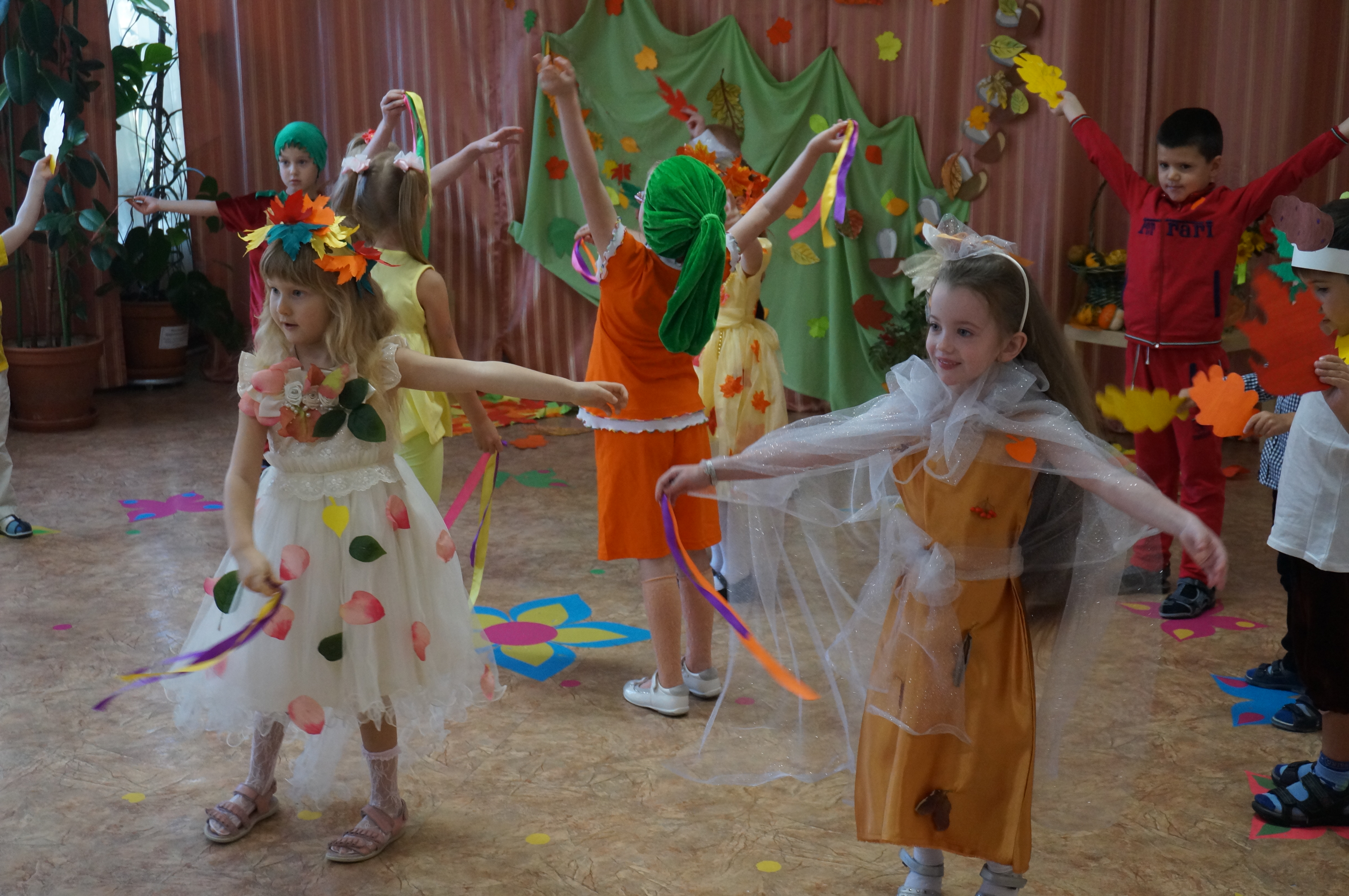 Сценарий осеннего праздника в детском саду Осенины
