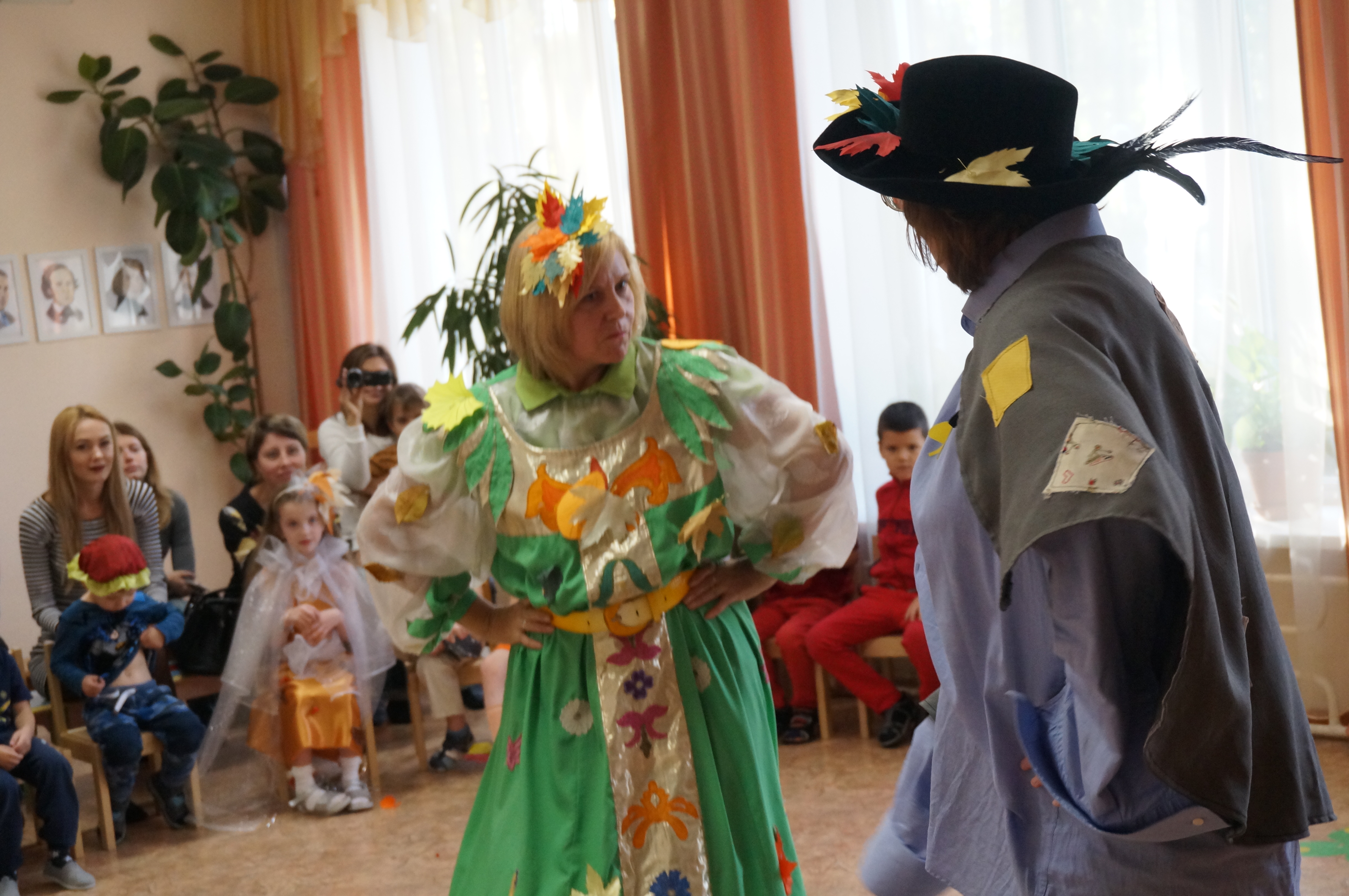 Сценарий осеннего праздника в детском саду Осенины