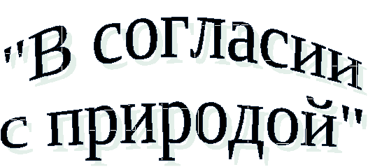 Внеклассное мероприятие «В согласии с природой»