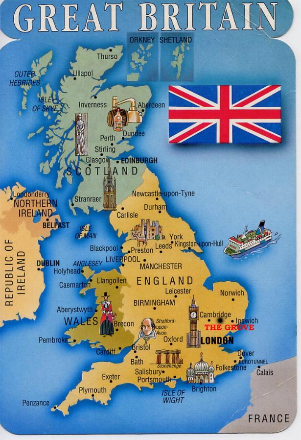 Урок на тему «Our travel to Great Britain»