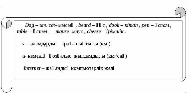 Информатика Жұмыс дәптер(8 сынып)