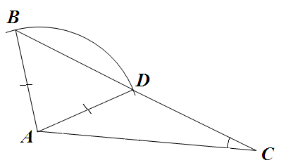 Конспект урока «Первый признак равенства треугольников»