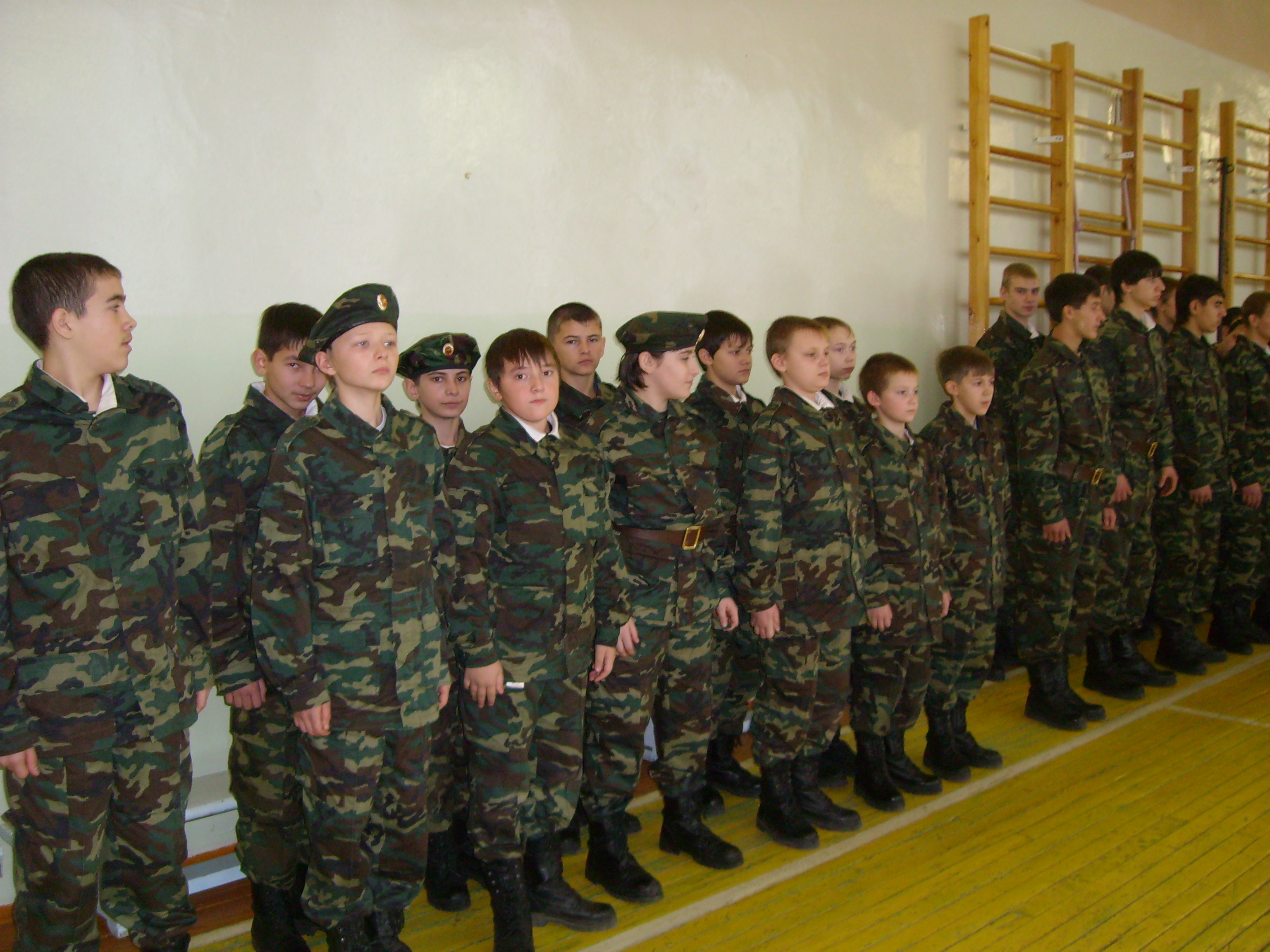 Программа военно-спортивного лагеря Школа выживания