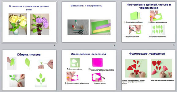 Весенние цветы 4 класс технология технологическая карта