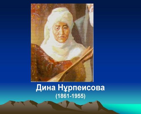 План урока по казахскому языку на тему Дина Нурпеисова