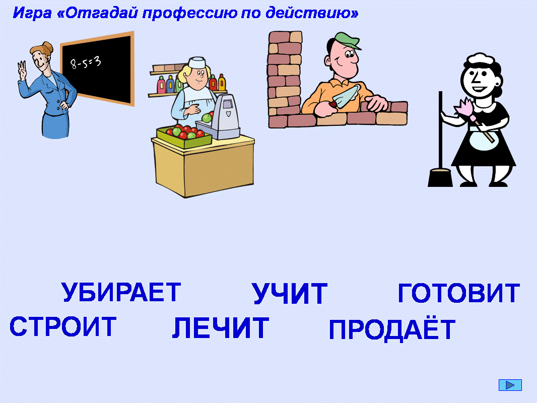 Урок познания мира.Профессии наших родителей.