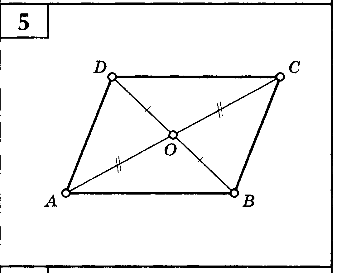 5 параллелограммов. Базовый уровень геометрии 9 класс.