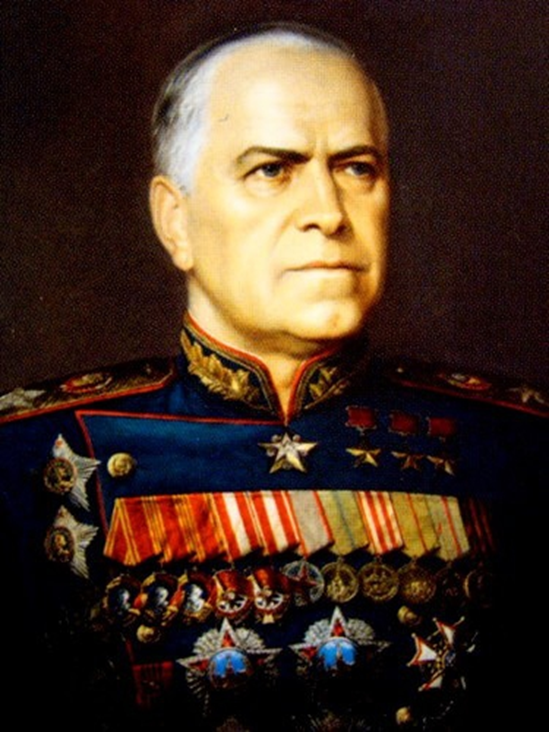 Marshal Georgi Zhukov.