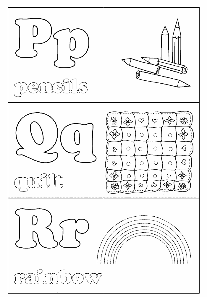 Проект Книжка-раскраска Английский алфавит