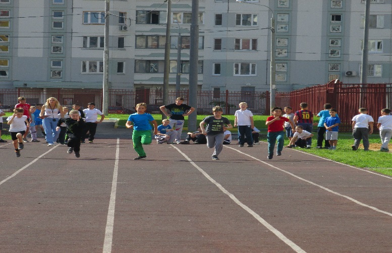 Организация и проведение дня бегуна в МБОУ Одинцовская СОШ №17