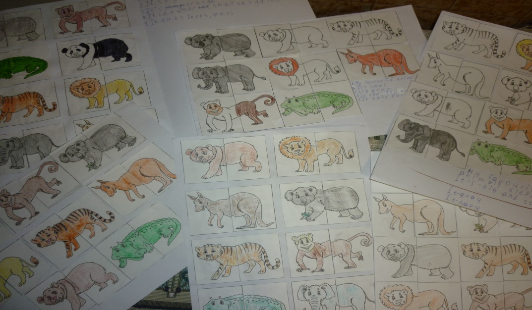 Проект по английскому языку в 3 классе на тему Моё любимое дикое животное